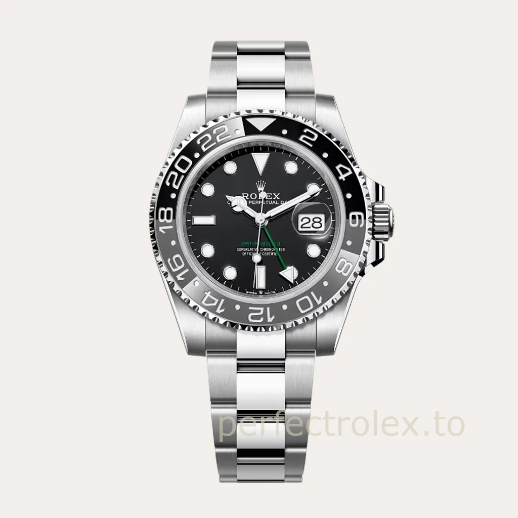 Rolex-GMT-Master-II-M126710GRNR-0004-40mm-Black-Dial-3285-Automatic-Super-Clone-Watch-Hero-Image