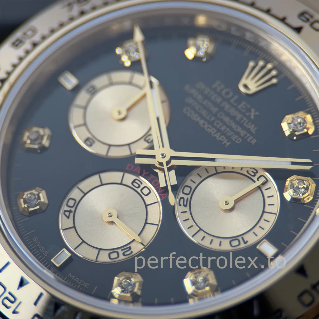Rolex-Daytona-M126508-0003-40mm-Black-Dial-4131-Automatic-Chronograph-Super-Clone-Watch-Dial-Detail-1