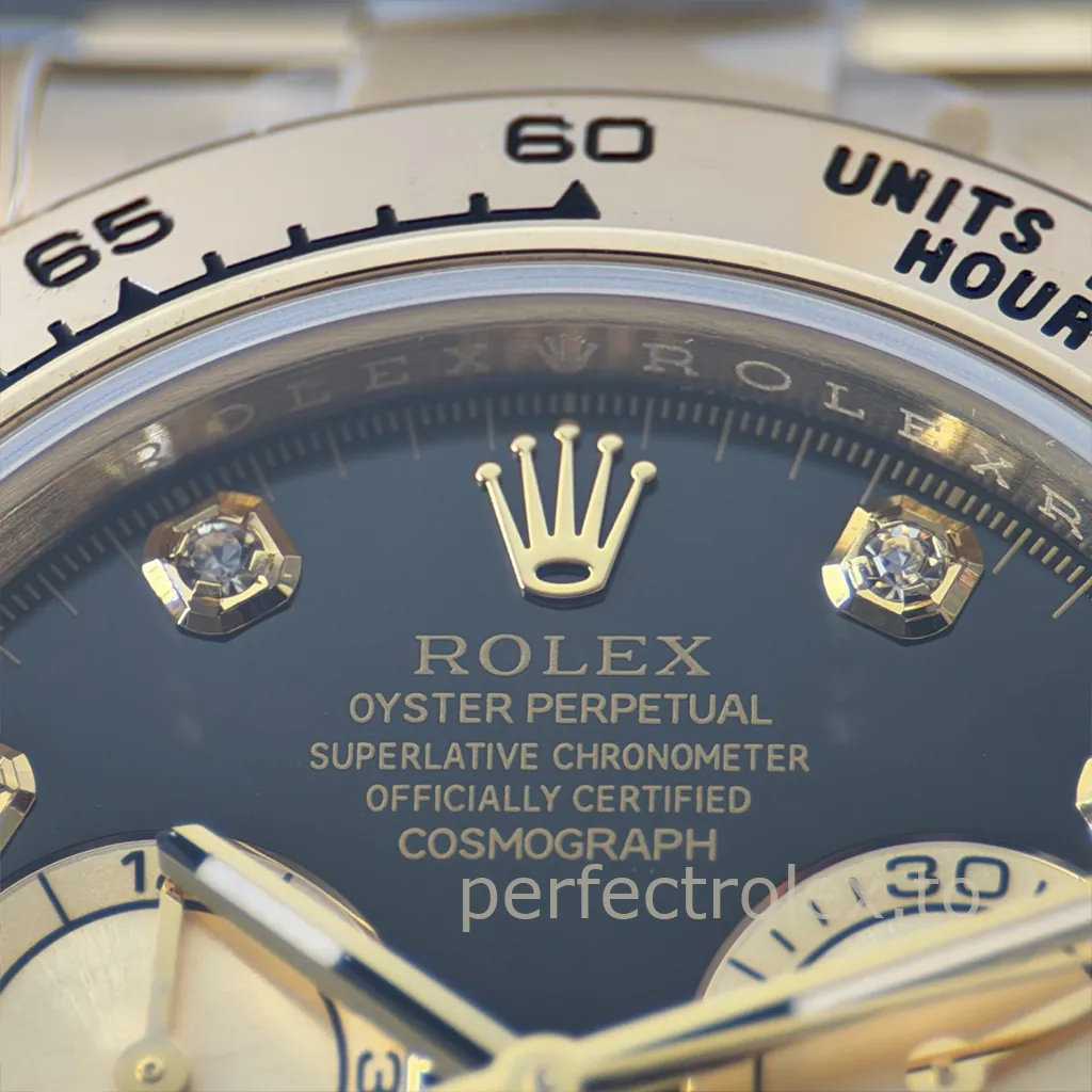 Rolex-Daytona-M126508-0003-40mm-Black-Dial-4131-Automatic-Chronograph-Super-Clone-Watch-Dial-Detail-2