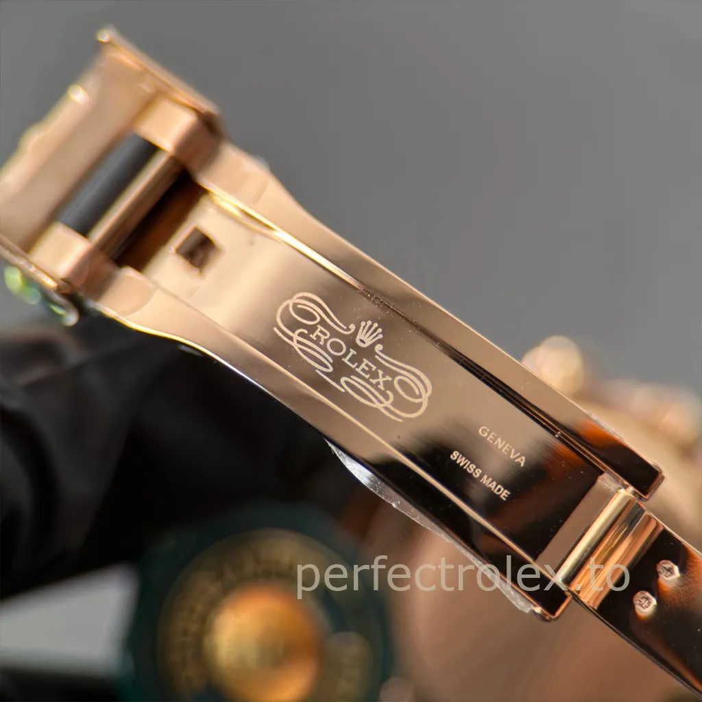 Rolex-Daytona-116515LN-0061-Replica-Watch-40mm-Rose-Gold-Dial-with-904L-Steel-Case-Buckle-Details-2