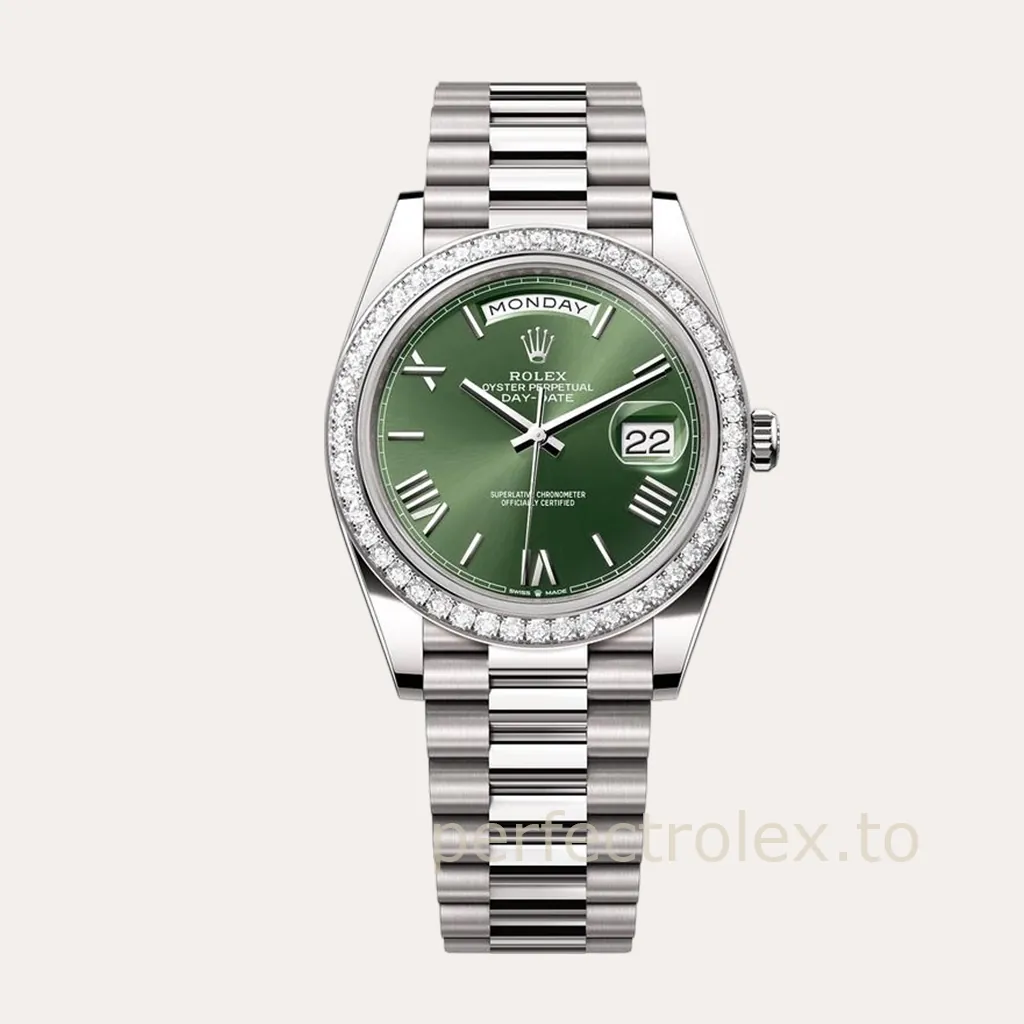 Rolex-Day-Date-228349RBR-0030-Replica-Watch-40mm-Green-Dial-with-904L-Steel-and-3255-Movement-Hero-Image
