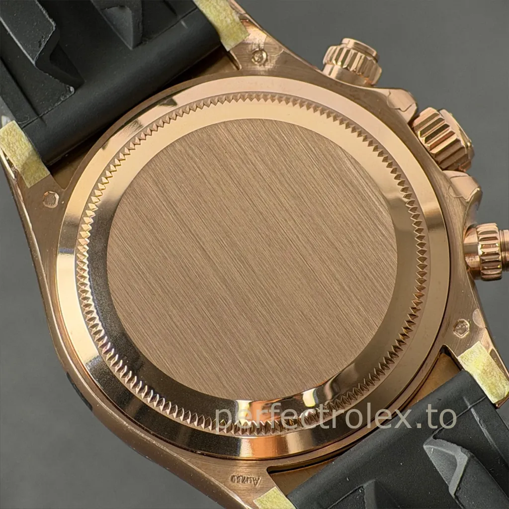 Rolex-Daytona-116515LN-0061-Replica-Watch-40mm-Rose-Gold-Dial-with-904L-Steel-Case-Back-View